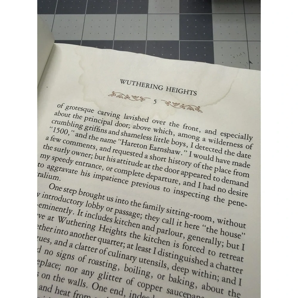 Wuthering Heights Emily Bronte Franklin Library 1979 Collector Edition